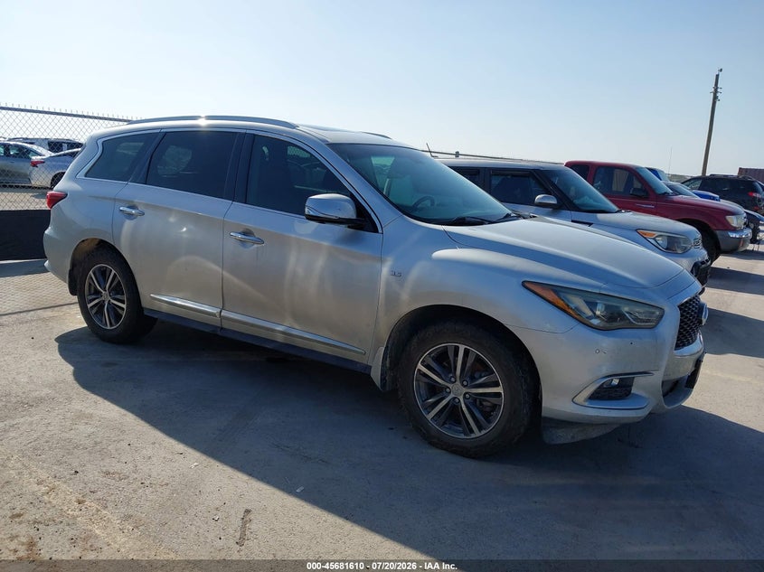 2016 Infiniti Qx60 VIN 5N1AL0MN0GC515103 IAAI salvage auction — NORMAL WEAR, Clear (Texas), sold $875 on 2026-09-17 (photo 1)