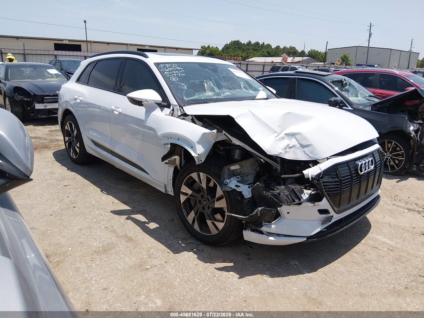 2021 Audi E-tron VIN WA1AAAGE9MB007848 — IAAI salvage auction photo
