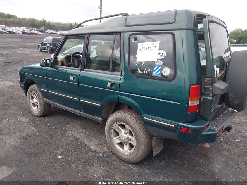 1998 Land rover Discovery VIN SALJY1249WA752066 IAAI salvage auction — NORMAL WEAR, Clear (Pennsylvania), sold $125 on 2026-07-28 (photo 3)
