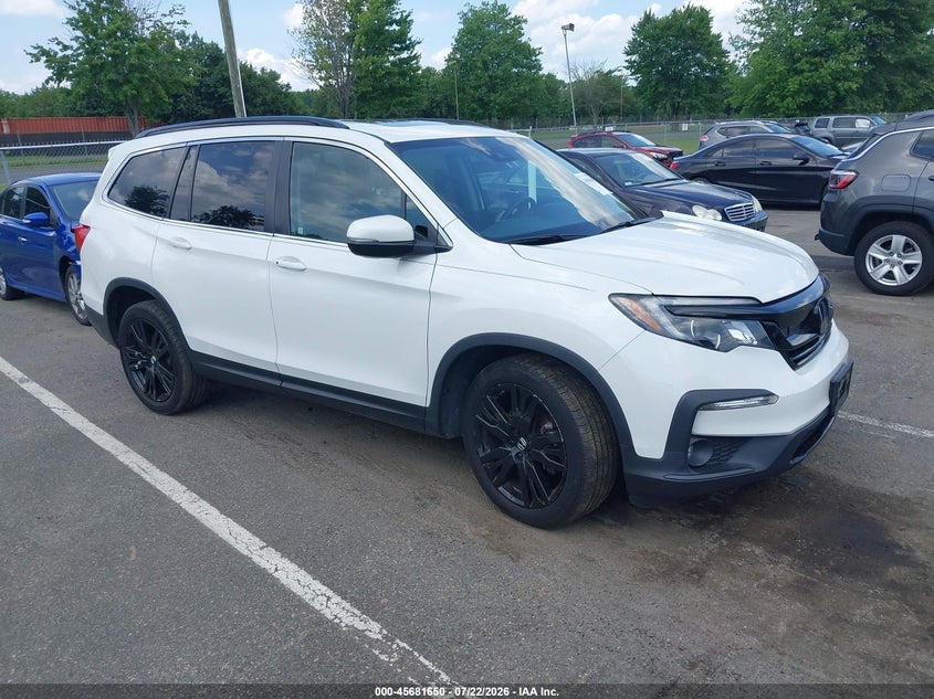 2022 Honda Pilot VIN 5FNYF6H26NB079385 — IAAI salvage auction photo