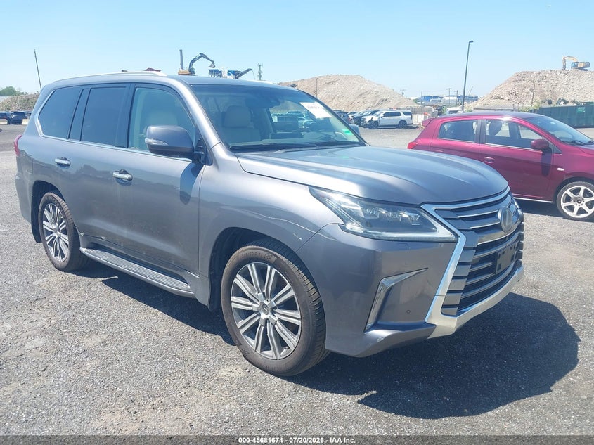 2017 Lexus Lx VIN JTJHY7AX4H4226494 IAAI salvage auction — FRONT END, Clear (Texas), sold $27,250 on 2026-07-28 (photo 1)
