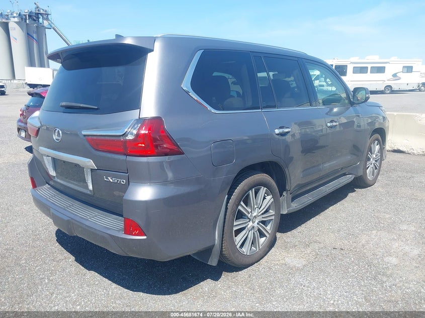 2017 Lexus Lx VIN JTJHY7AX4H4226494 IAAI salvage auction — FRONT END, Clear (Texas), sold $27,250 on 2026-07-28 (photo 4)