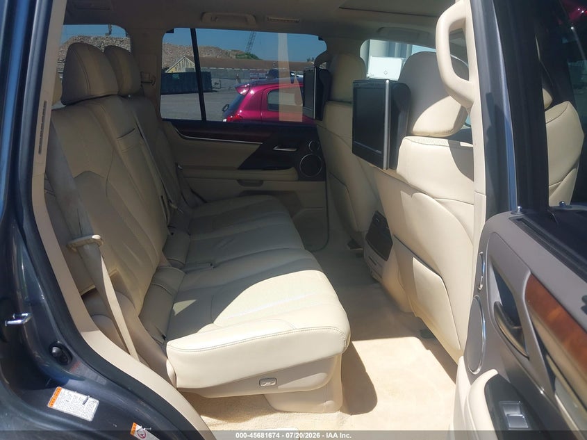 2017 Lexus Lx VIN JTJHY7AX4H4226494 IAAI salvage auction — FRONT END, Clear (Texas), sold $27,250 on 2026-07-28 (photo 8)