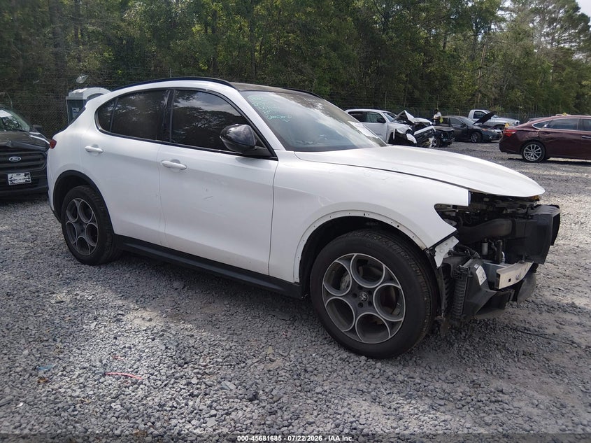 2021 Alfa romeo Stelvio VIN ZASPAKAN6M7D06433 — IAAI salvage auction photo