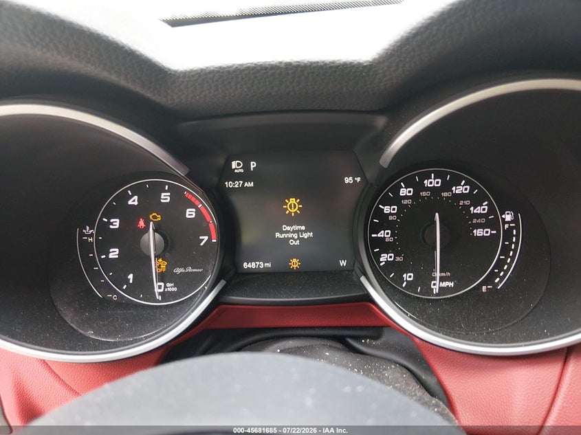 2021 Alfa romeo Stelvio VIN ZASPAKAN6M7D06433 IAAI salvage auction — FRONT END, Clear (South Carolina), sold $8,200 on 2026-09-29 (photo 7)