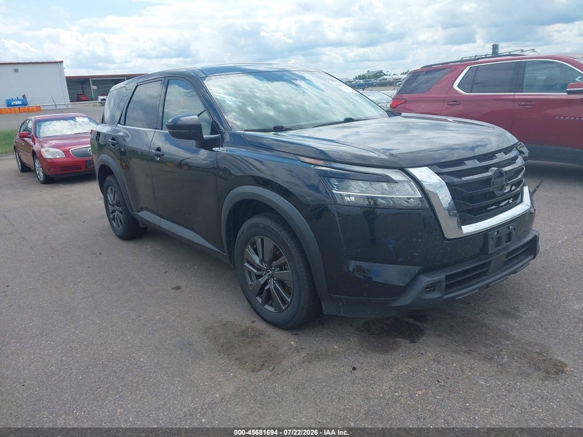 2022 Nissan Pathfinder VIN 5N1DR3AC3NC218324 IAAI salvage auction — LEFT FRONT, Salvage (Minnesota), sold $7,200 on 2026-10-19 (photo 1)