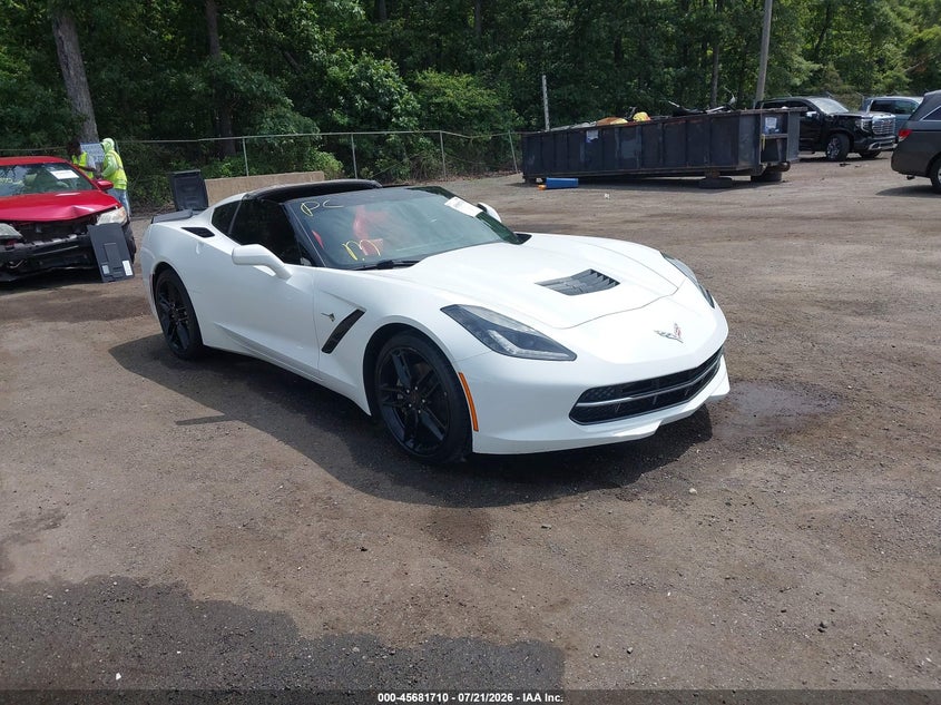 2018 Chevrolet Corvette VIN 1G1YB2D7XJ5103522 — IAAI salvage auction photo