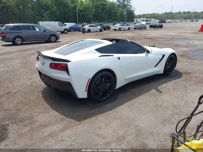 2018 Chevrolet Corvette VIN 1G1YB2D7XJ5103522 IAAI salvage auction — THEFT, Wait Title, sold $24,475 on 2026-09-03 (photo 4)
