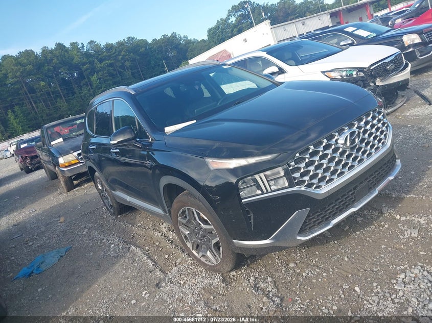 2021 Hyundai Santa fe VIN KM8S3DA11MU008875 IAAI salvage auction — ALL OVER, Clear (Georgia), sold $4,650 on 2026-07-28 (photo 1)