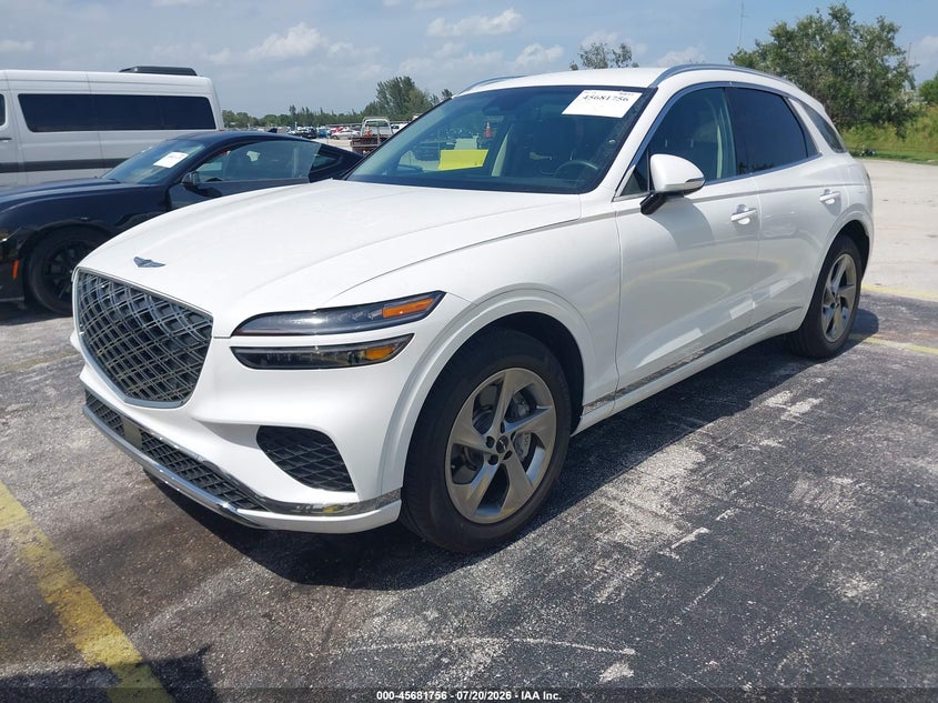 2026 Genesis Gv70 VIN KMUMADTB5TU267616 IAAI salvage auction — UNKNOWN, Clear (Florida), sold $12,850 on 2026-07-30 (photo 2)