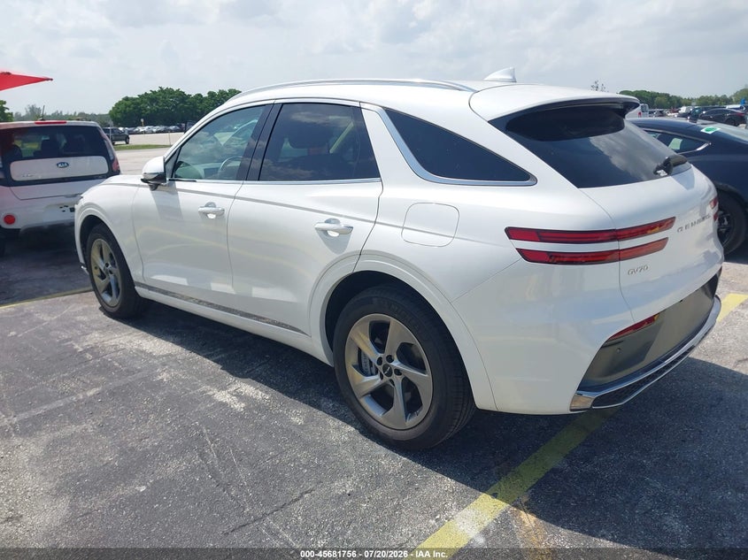 2026 Genesis Gv70 VIN KMUMADTB5TU267616 IAAI salvage auction — UNKNOWN, Clear (Florida), sold $12,850 on 2026-07-30 (photo 3)