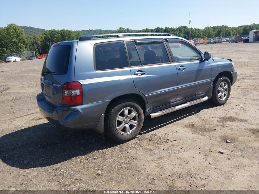 2004 Toyota Highlander VIN JTEEP21A340056326 IAAI salvage auction — NORMAL WEAR, Clear (New Jersey), sold $750 on 2026-07-23 (photo 4)