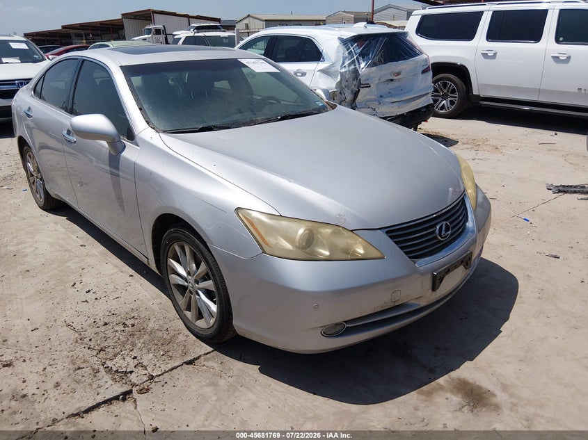 2008 Lexus Es 350 VIN JTHBJ46G382224198 IAAI salvage auction — NORMAL WEAR, Original (Texas), sold $675 on 2026-07-28 (photo 1)