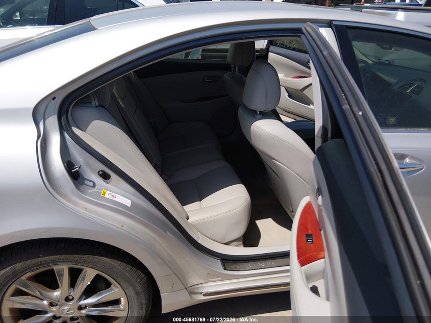 2008 Lexus Es 350 VIN JTHBJ46G382224198 IAAI salvage auction — NORMAL WEAR, Original (Texas), sold $675 on 2026-07-28 (photo 8)