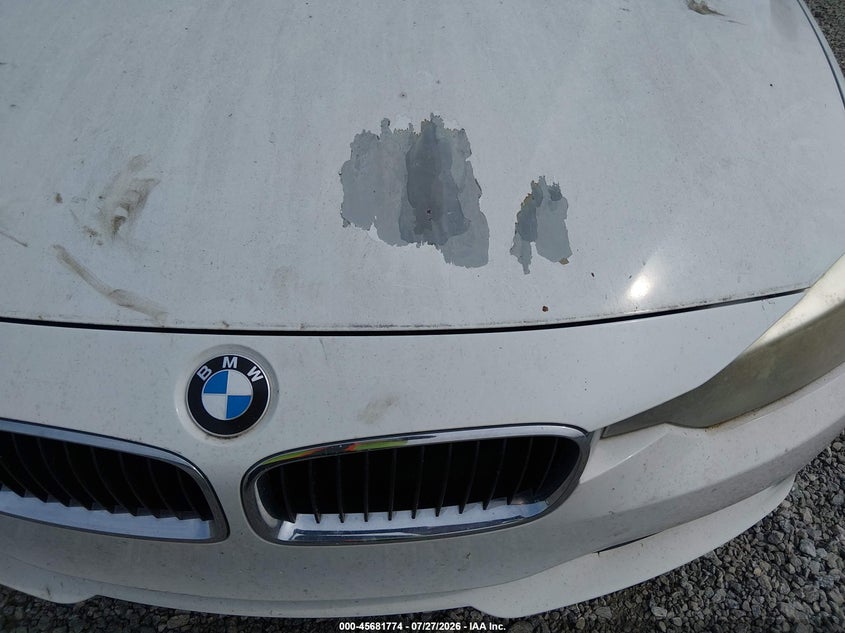 2014 BMW 3er VIN WBA3B1G55ENN90380 IAAI salvage auction — NORMAL WEAR, Clear (Georgia), sold $1,100 on 2026-07-31 (photo 6)