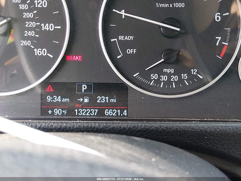 2014 BMW 3er VIN WBA3B1G55ENN90380 IAAI salvage auction — NORMAL WEAR, Clear (Georgia), sold $1,100 on 2026-07-31 (photo 7)