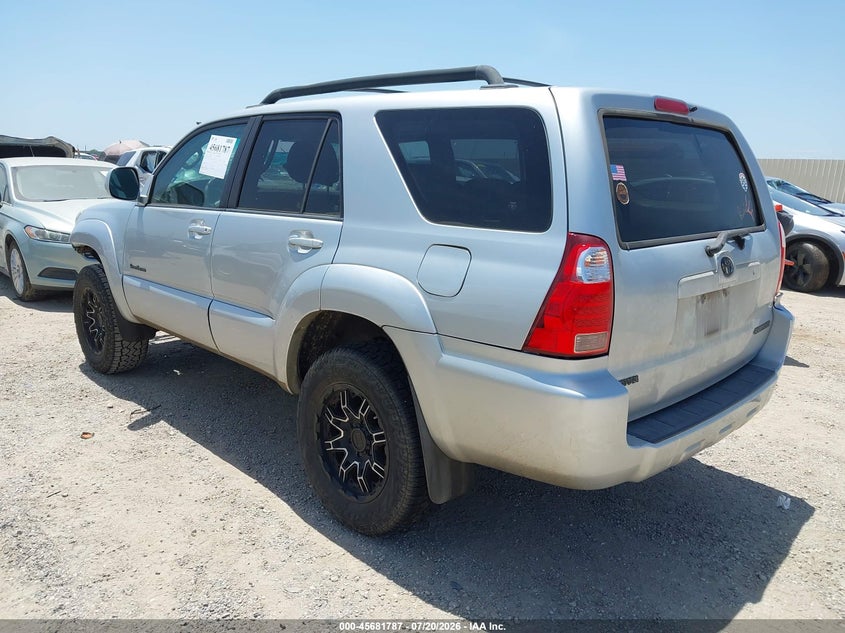 2007 Toyota 4runner VIN JTEZU14R470097798 IAAI salvage auction — NORMAL WEAR, Original (Texas), sold $2,500 on 2026-07-29 (photo 3)
