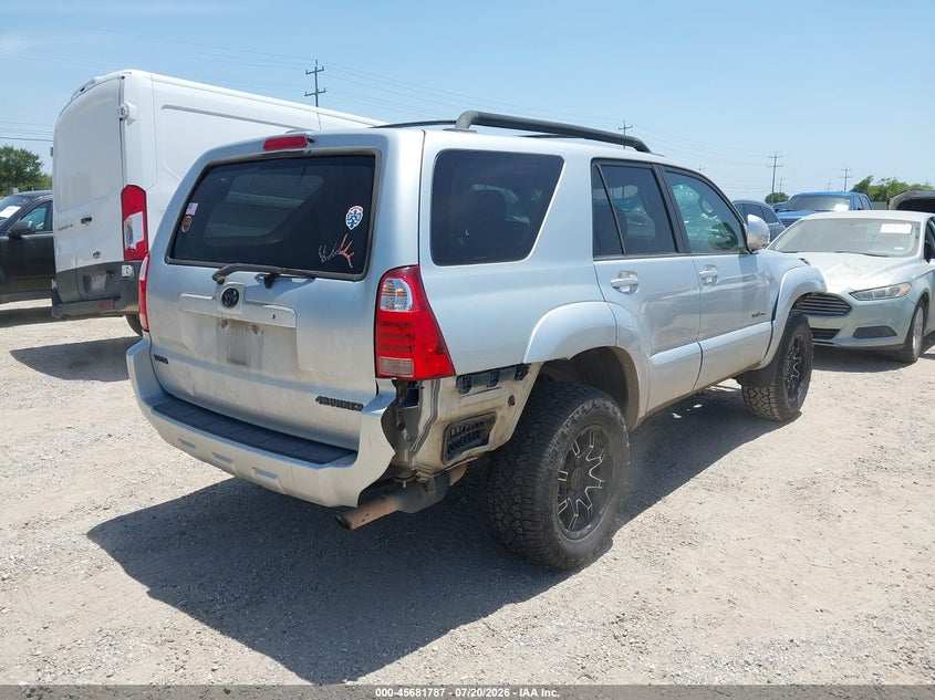 2007 Toyota 4runner VIN JTEZU14R470097798 IAAI salvage auction — NORMAL WEAR, Original (Texas), sold $2,500 on 2026-07-29 (photo 4)