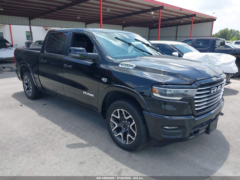 2026 Ram 1500 VIN 1C6SRFJT9TN270692 IAAI salvage auction — WATER/FLOOD, Wait Title, sold $24,275 on 2026-09-24 (photo 1)