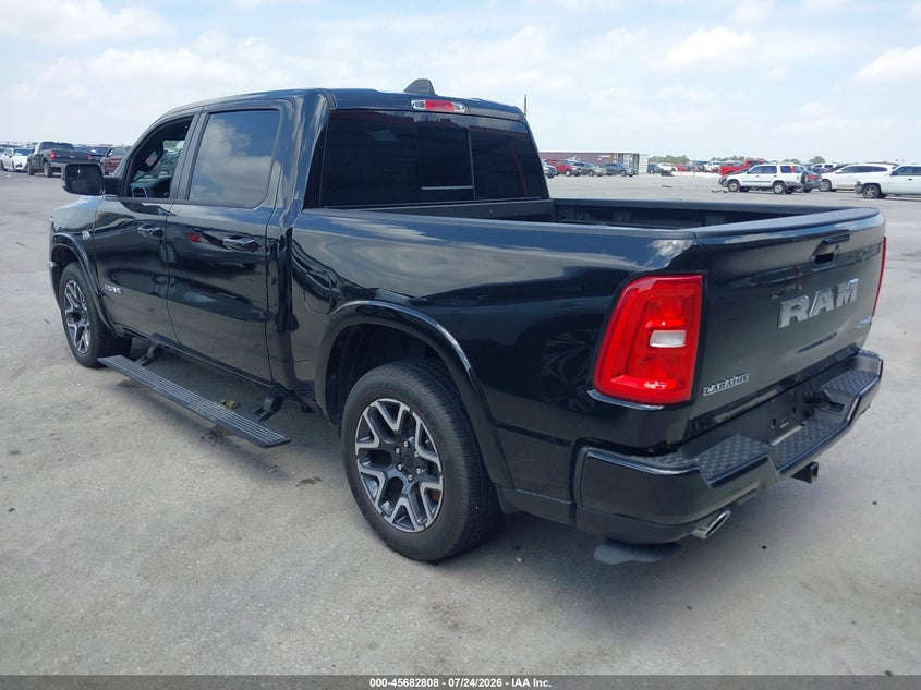 2026 Ram 1500 VIN 1C6SRFJT9TN270692 IAAI salvage auction — WATER/FLOOD, Wait Title, sold $24,275 on 2026-09-24 (photo 3)