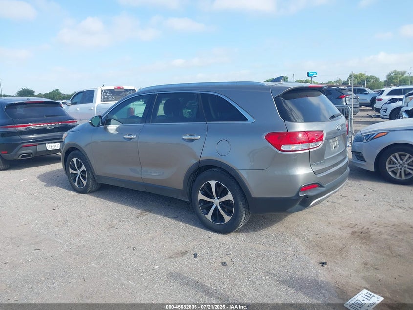 2017 Kia Sorento VIN 5XYPH4A5XHG308324 IAAI salvage auction — NORMAL WEAR, Original (Texas), sold $1,200 on 2026-07-29 (photo 3)