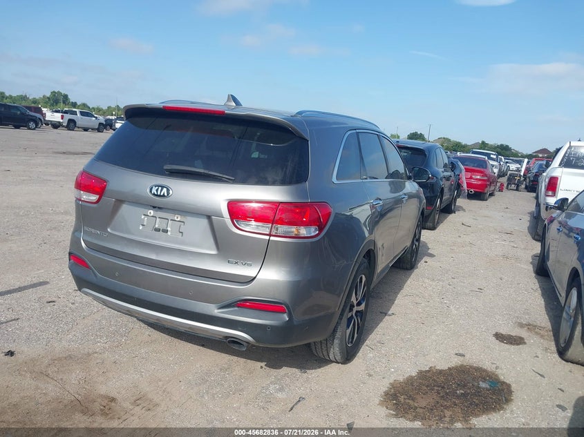 2017 Kia Sorento VIN 5XYPH4A5XHG308324 IAAI salvage auction — NORMAL WEAR, Original (Texas), sold $1,200 on 2026-07-29 (photo 4)