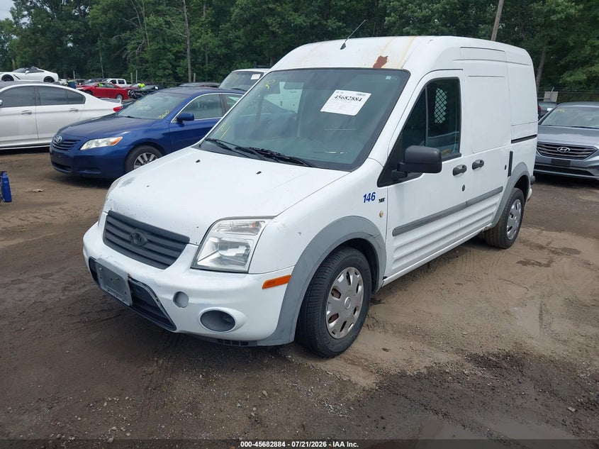2010 Ford Transit connect VIN NM0LS7DN6AT006730 IAAI salvage auction — NORMAL WEAR, Clear (Virginia), sold $25 on 2026-07-29 (photo 2)