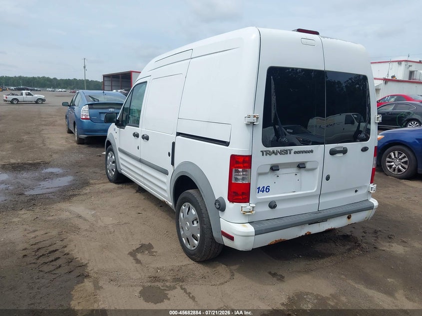 2010 Ford Transit connect VIN NM0LS7DN6AT006730 IAAI salvage auction — NORMAL WEAR, Clear (Virginia), sold $25 on 2026-07-29 (photo 3)