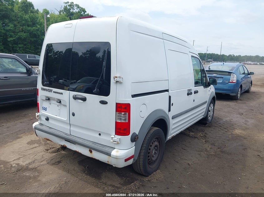 2010 Ford Transit connect VIN NM0LS7DN6AT006730 IAAI salvage auction — NORMAL WEAR, Clear (Virginia), sold $25 on 2026-07-29 (photo 4)