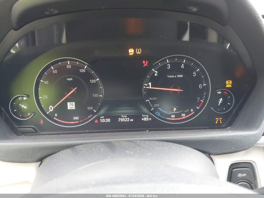 2018 BMW 3er VIN WBA8Z9C58JB219957 IAAI salvage auction — RIGHT FRONT, Salvage Title, sold $6,600 on 2026-08-07 (photo 7)