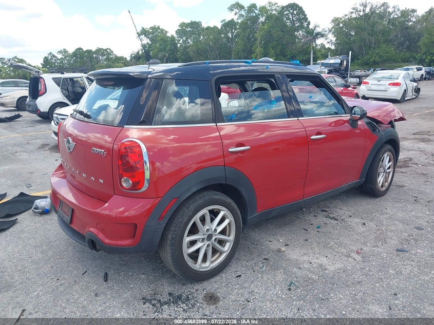 2016 Mini Countryman VIN WMWZC3C50GWT07339 IAAI salvage auction — FRONT END, Rebuildable (Florida), sold $1,000 on 2026-08-17 (photo 4)