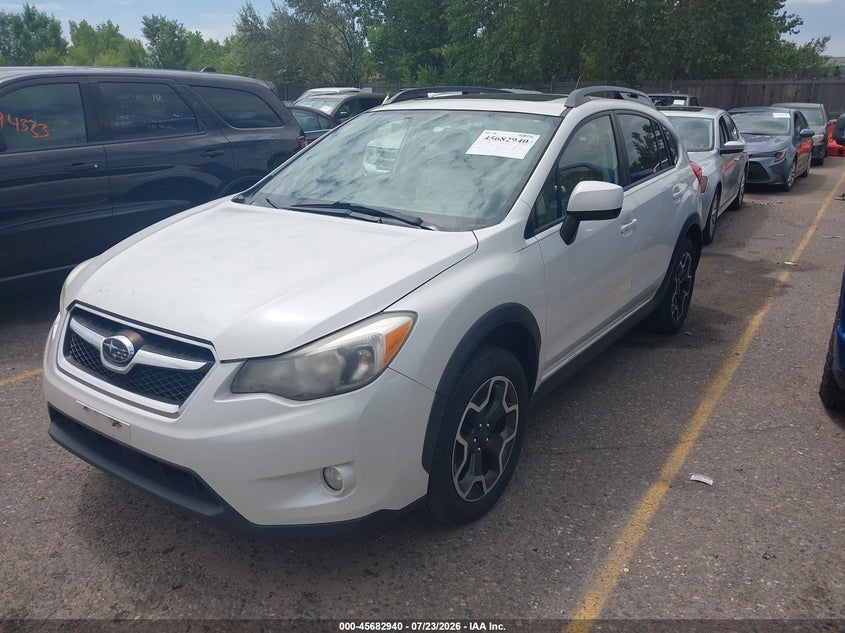 2014 Subaru Xv crosstrek VIN JF2GPAVC6E8257418 IAAI salvage auction — NORMAL WEAR, Clear (Colorado), sold $25 on 2026-07-28 (photo 2)