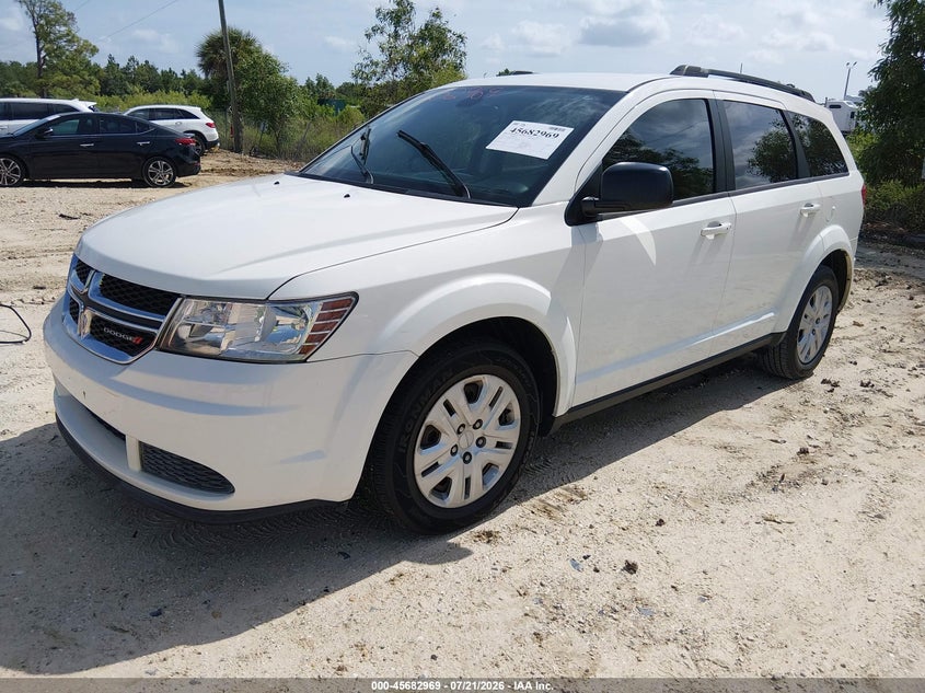 2019 Dodge Journey VIN 3C4PDCAB4KT865791 IAAI salvage auction — NORMAL WEAR, Salvage Title, sold $2,000 on 2026-07-24 (photo 2)