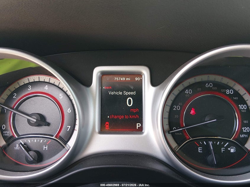 2019 Dodge Journey VIN 3C4PDCAB4KT865791 IAAI salvage auction — NORMAL WEAR, Salvage Title, sold $2,000 on 2026-07-24 (photo 7)
