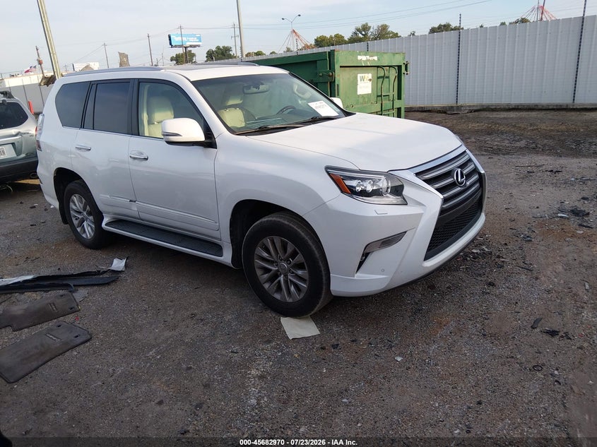2017 Lexus Gx VIN JTJBM7FX9H5179306 IAAI salvage auction — LEFT SIDE, Salvage (Texas), sold $12,500 on 2026-08-23 (photo 1)