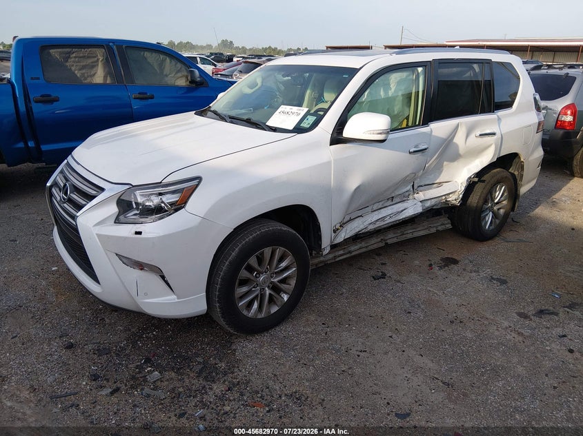 2017 Lexus Gx VIN JTJBM7FX9H5179306 IAAI salvage auction — LEFT SIDE, Salvage (Texas), sold $12,500 on 2026-08-23 (photo 2)