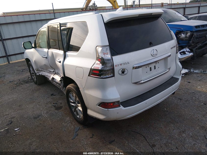 2017 Lexus Gx VIN JTJBM7FX9H5179306 IAAI salvage auction — LEFT SIDE, Salvage (Texas), sold $12,500 on 2026-08-23 (photo 3)