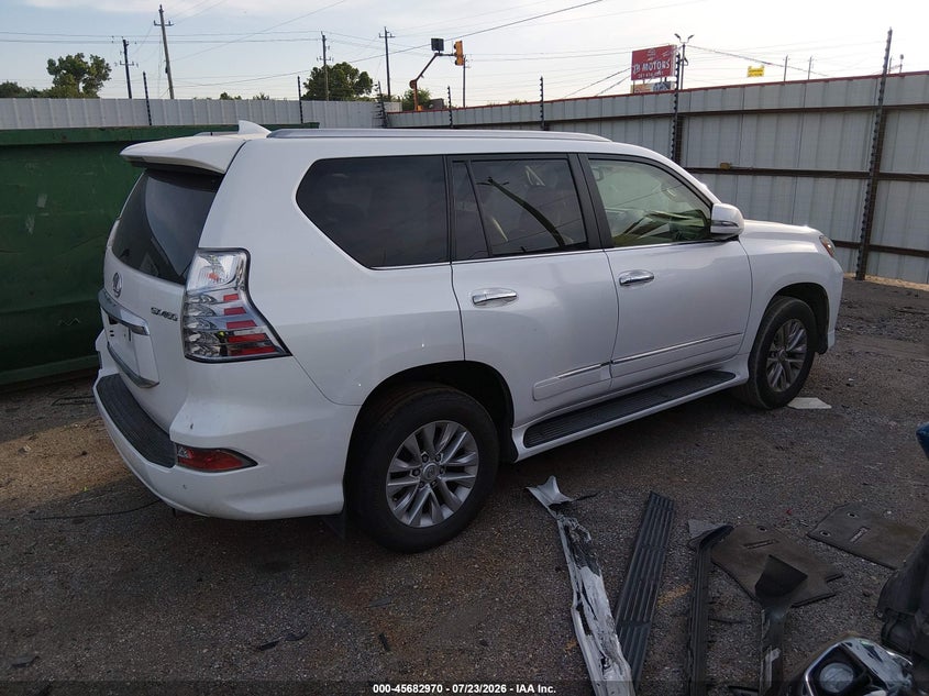 2017 Lexus Gx VIN JTJBM7FX9H5179306 IAAI salvage auction — LEFT SIDE, Salvage (Texas), sold $12,500 on 2026-08-23 (photo 4)