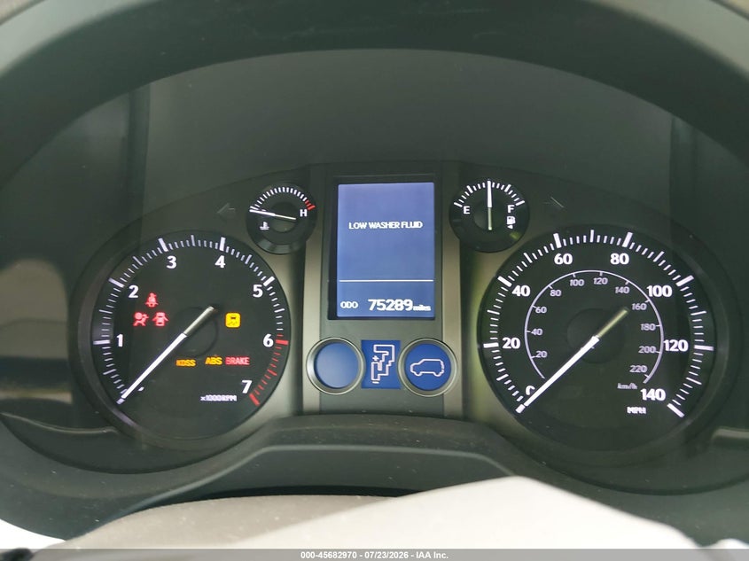 2017 Lexus Gx VIN JTJBM7FX9H5179306 IAAI salvage auction — LEFT SIDE, Salvage (Texas), sold $12,500 on 2026-08-23 (photo 7)