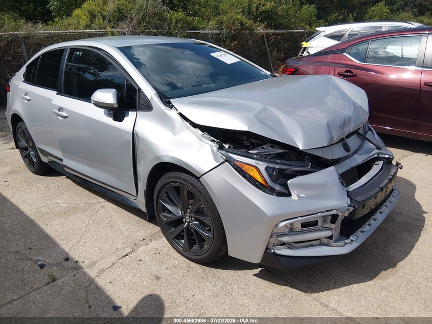 2026 Toyota Corolla VIN 5YFS4MCE1TP260879 IAAI salvage auction — FRONT & REAR, Enterprise Vehicles Clear Only (Texas), sold $8,000 on 2026-07-28 (photo 1)