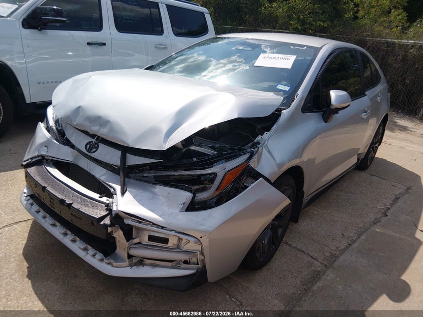 2026 Toyota Corolla VIN 5YFS4MCE1TP260879 IAAI salvage auction — FRONT & REAR, Enterprise Vehicles Clear Only (Texas), sold $8,000 on 2026-07-28 (photo 2)