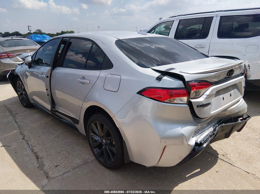 2026 Toyota Corolla VIN 5YFS4MCE1TP260879 IAAI salvage auction — FRONT & REAR, Enterprise Vehicles Clear Only (Texas), sold $8,000 on 2026-07-28 (photo 3)
