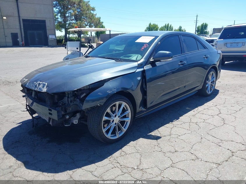 2022 Cadillac Ct4 VIN 1G6DG5RK3N0126619 IAAI salvage auction — FRONT END, Salvage Title, sold $7,500 on 2026-08-19 (photo 2)