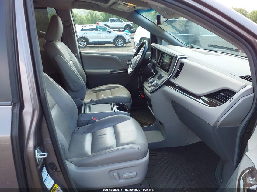 2015 Toyota Sienna VIN 5TDDK3DC5FS122280 IAAI salvage auction — FRONT END, Clear (New Jersey), sold $25 on 2026-07-30 (photo 5)