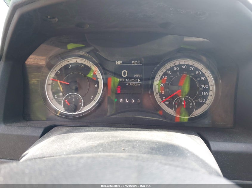 2017 Ram 1500 VIN 3C6JR7DG5HG675383 IAAI salvage auction — NORMAL WEAR, Sf97 (Virginia), sold $13,150 on 2026-08-19 (photo 7)