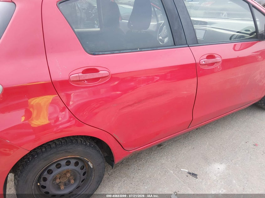 2012 Toyota Yaris VIN JTDKTUD36CD520180 IAAI salvage auction — NORMAL WEAR, Clear (Massachusetts), sold $1,100 on 2026-07-23 (photo 6)