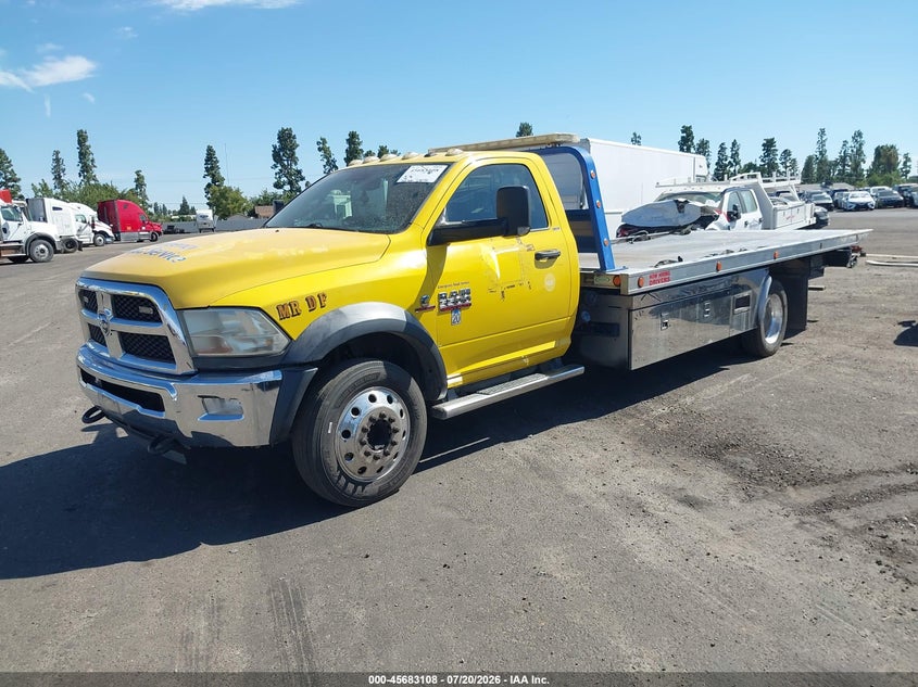 2016 Ram 5500 VIN 3C7WRMDL4GG203610 IAAI salvage auction — FRONT END, App For Dup Clear (California), sold $15,100 on 2026-07-28 (photo 2)