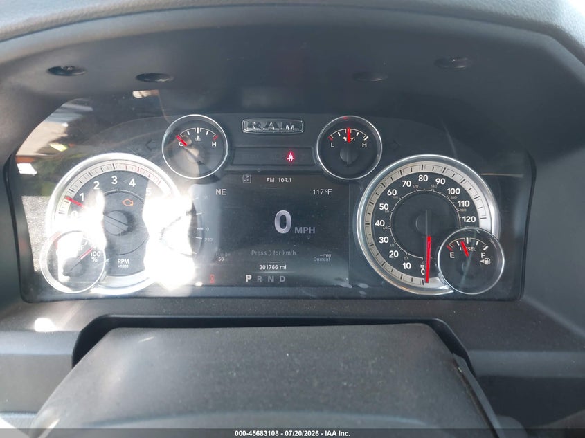 2016 Ram 5500 VIN 3C7WRMDL4GG203610 IAAI salvage auction — FRONT END, App For Dup Clear (California), sold $15,100 on 2026-07-28 (photo 5)