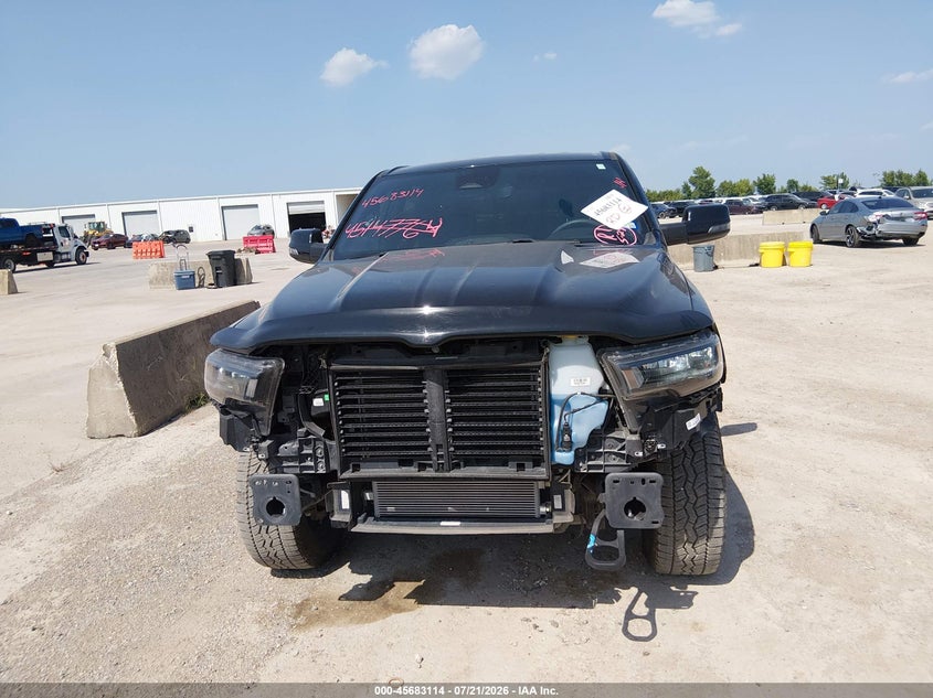 2025 Ram 1500 VIN 1C6SRFFP1SN522171 IAAI salvage auction — FRONT & REAR, Original (Texas), sold $18,000 on 2026-09-02 (photo 6)