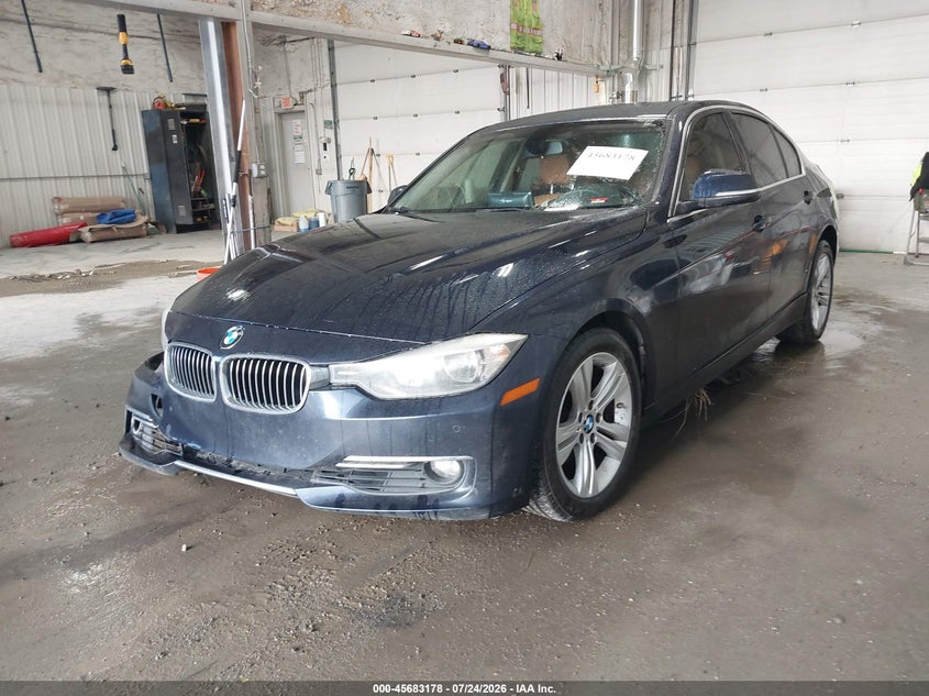 2015 BMW 3er VIN WBA3A5G50FNS88572 IAAI salvage auction — RIGHT SIDE, Bill Of Sale (Alaska), sold $2,550 on 2026-08-14 (photo 2)